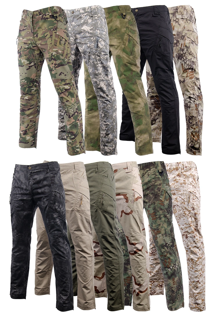 Multi Pocket Mens Causal Bulk Cargo Pants