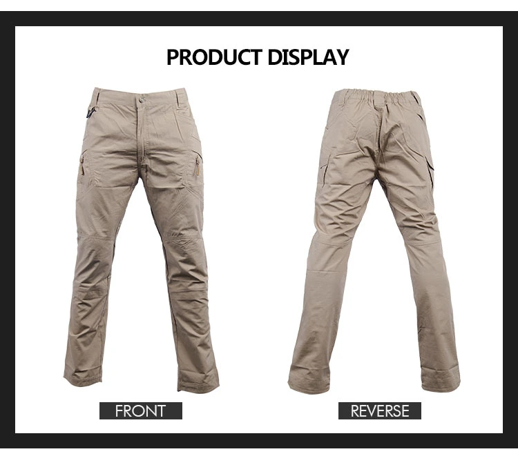 Multi Pocket Mens Causal Bulk Cargo Pants