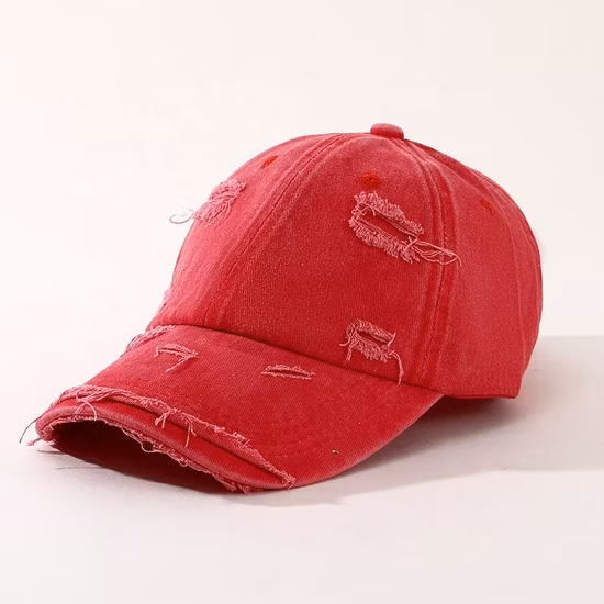 Chapeau de papa vintage lavé en coton pour hommes, casquettes de sport solaires, casquette de baseball personnalisée en détresse pour femmes